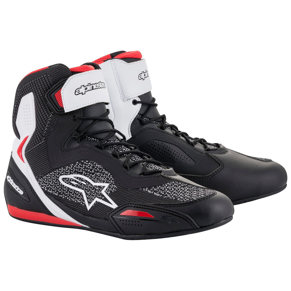 Alpinestars Alpinestars Faster 3 Rideknit Shoes Black/White/Red